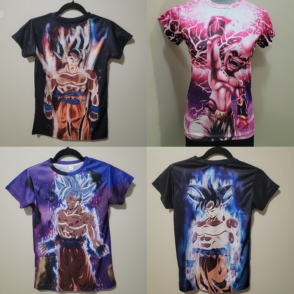 NEW LOTS Dragon Ball Z Goku Graphic Tee 12$ EACH / 4 FOR 35$